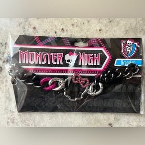 New Mattel Monster High Bracelet Skull with Bow